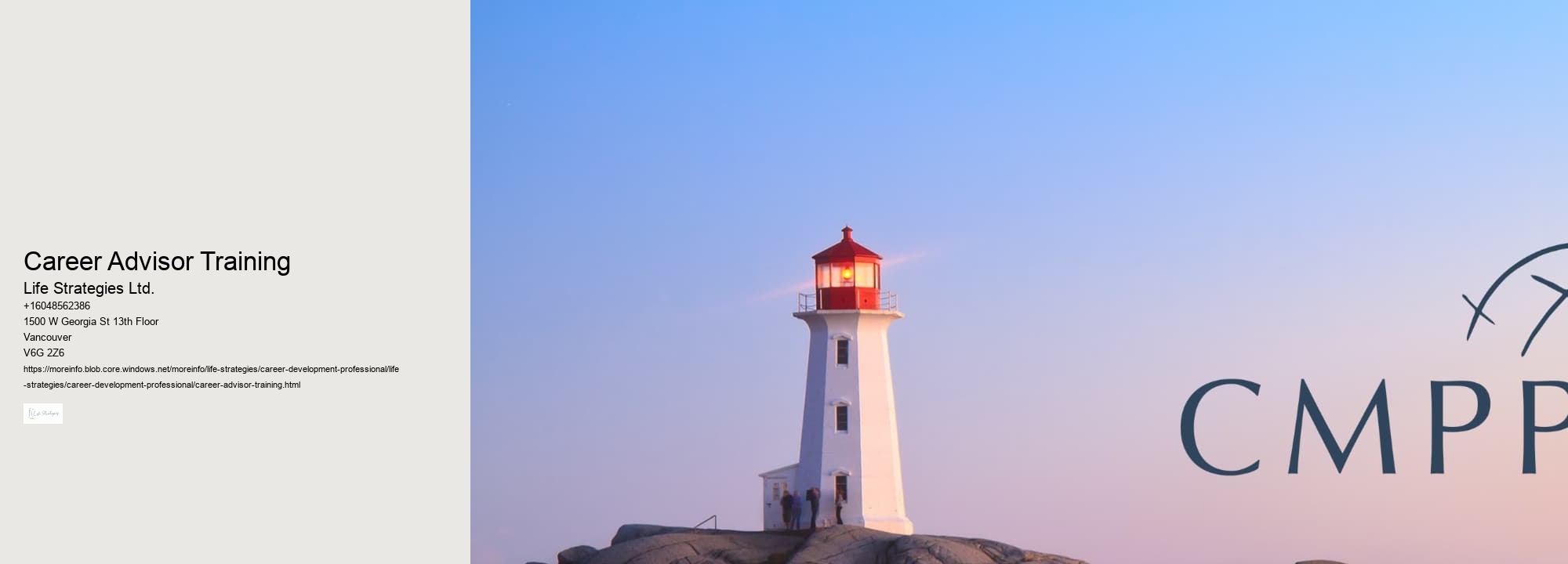 Career Advisor Training