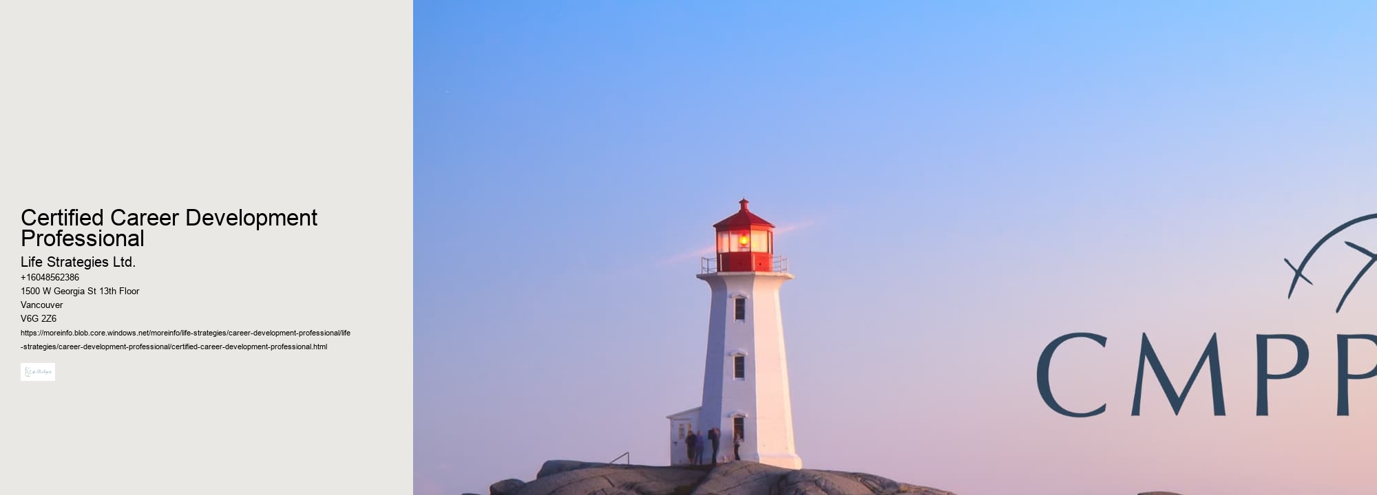 Certified Career Development Professional